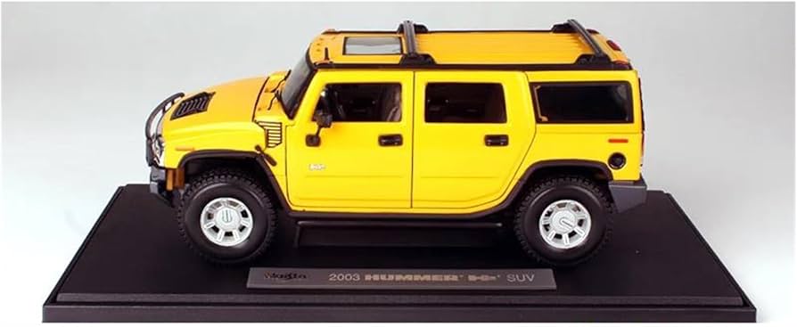 Amazon | 1:18ハマー H2 SUV に最適 車のダイキャストモデルの車の