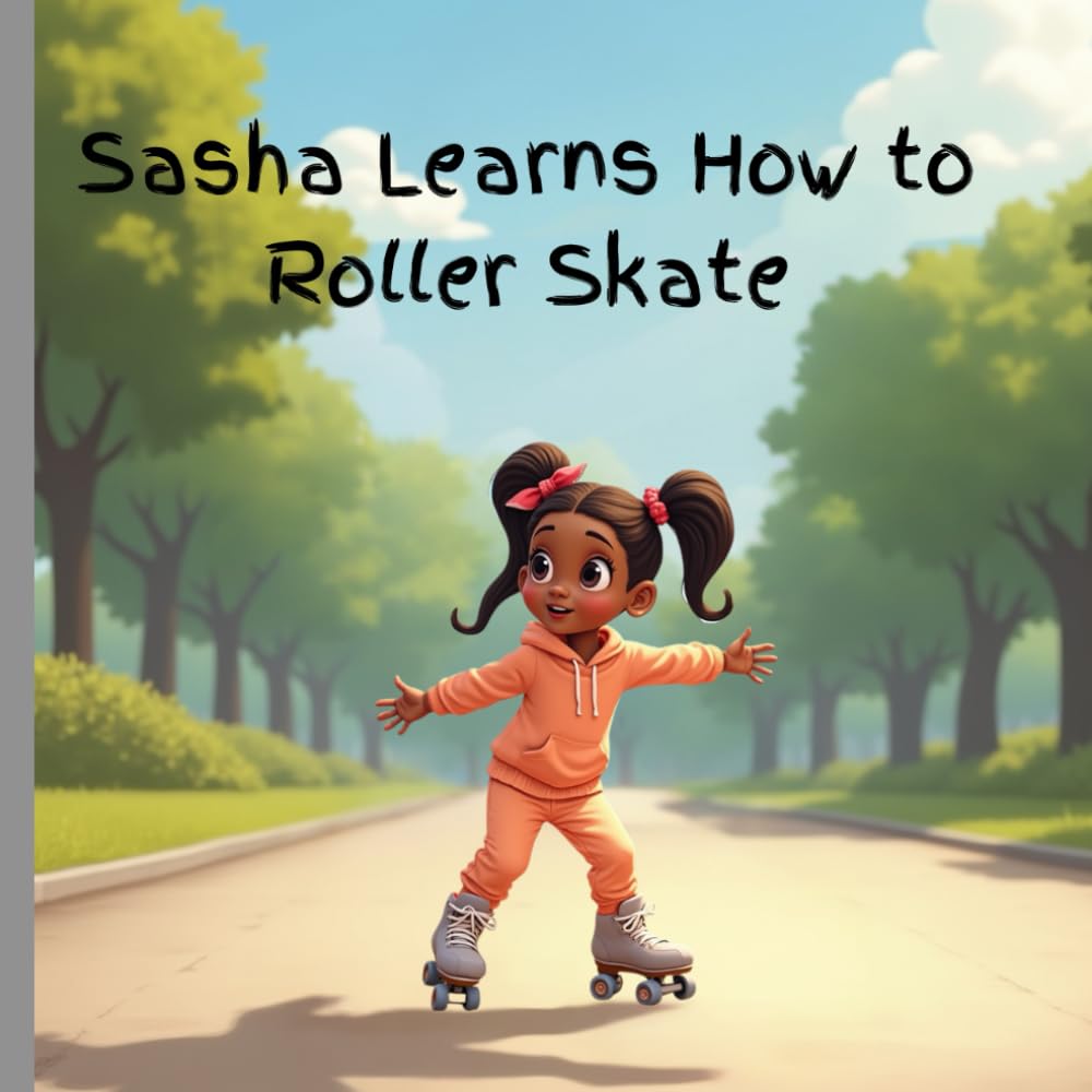 Sasha Learns How to Roller-skate: Sasha learns How to Roller Skate – A Fun and Heartwarming Children’s Story About Courage, Confidence, Fun and Wheels