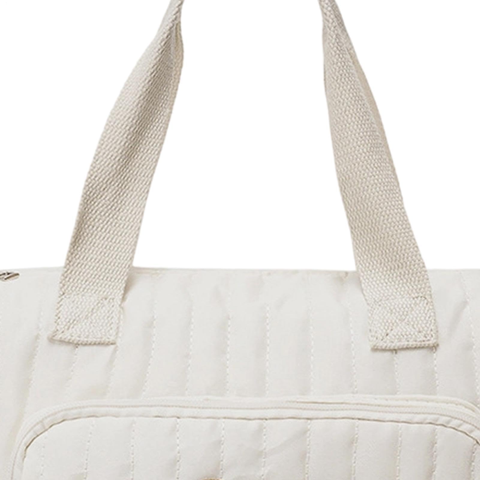 Borsa Da Ospedale Per Mamme, Comoda Da Trasportare, Materiale In Cotone Poliestere, Borsa Da Clinica, Mommy B-Ag, Design Con Orsetto Adorabile, Per Viaggi, Lavoro, Palestra, Scuola, Ospedale, Spiaggia