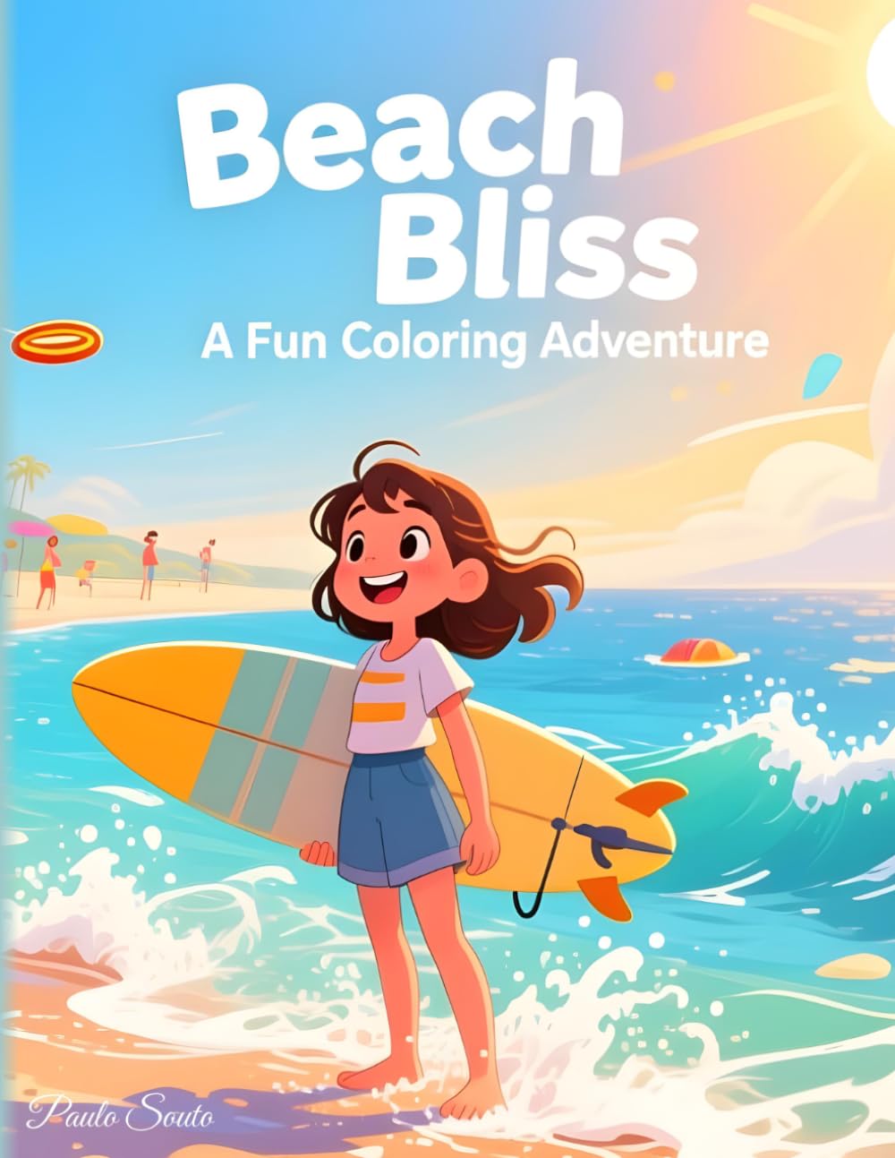Beach Coloring Book for Girls | Fun with Ocean Scenes for Kids Ages 4-8: Explore Creative Seashells, Mermaids, and Sandcastles | Perfect Summer Gift or Vacation Activity Book! (Summer Series)