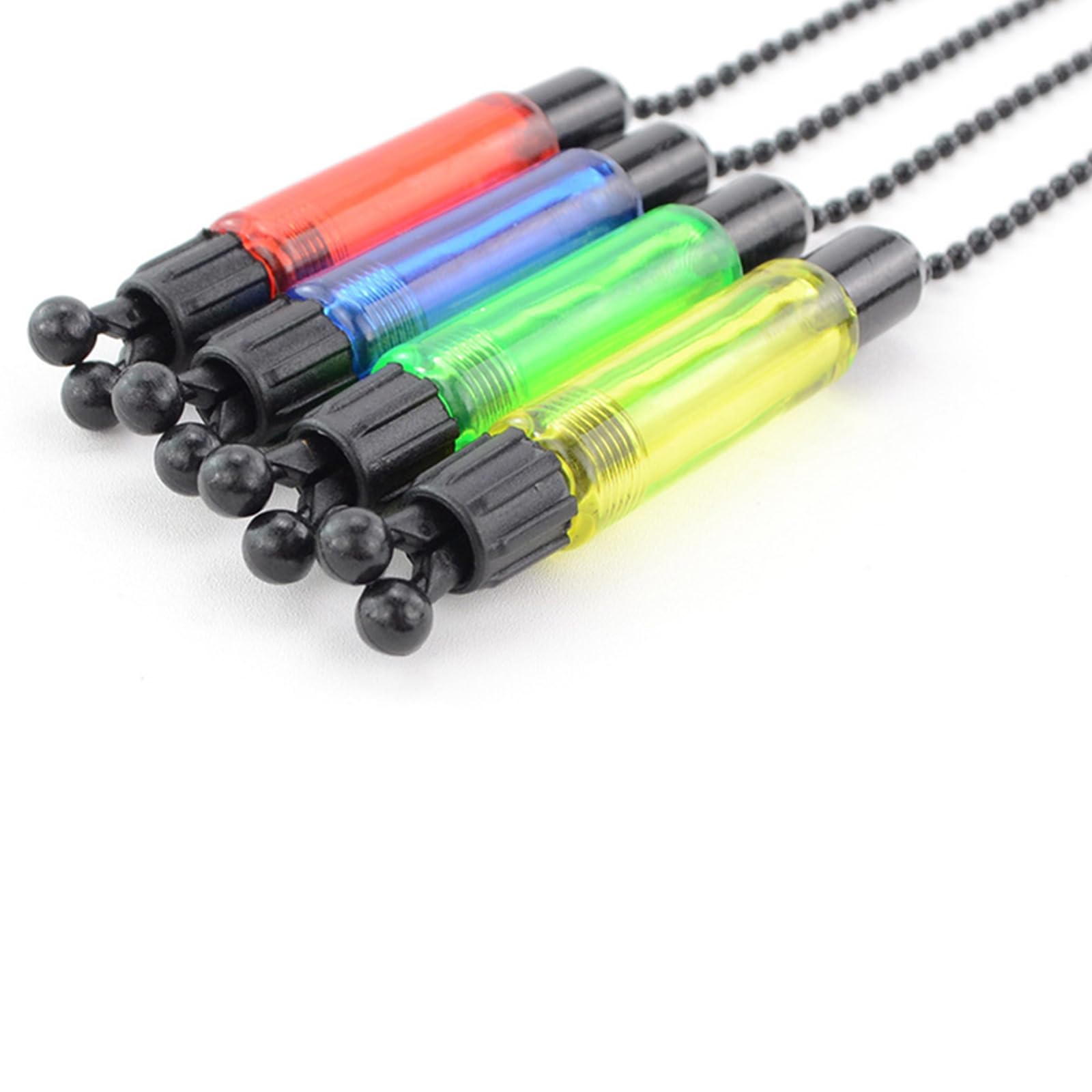 NIYATA 4 PCS Chain Indicateur Morsure de pour Carpe D'Activité, Ecureuil Carpe, Balanciers pour La Pêche à La Carpe, Swinger Peche Carpe, pour La Pêche Nocturne de La Carpe