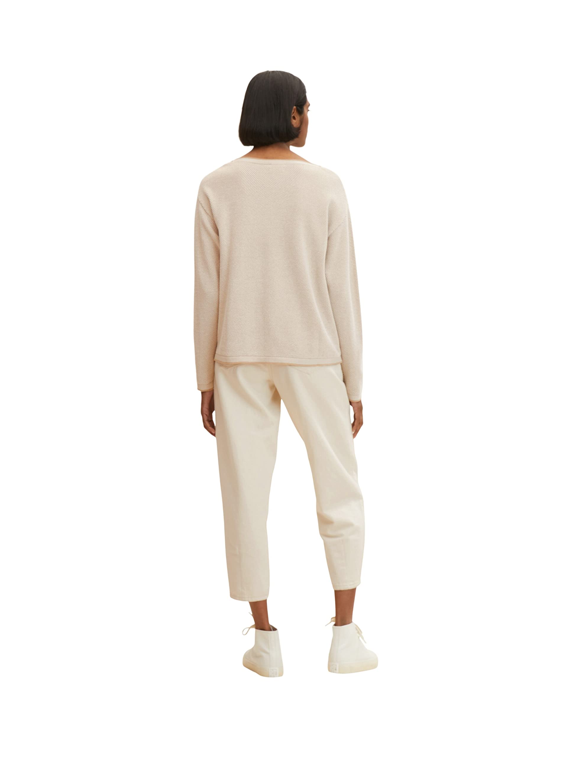 TOM Tailor 1030507 Sudadera con Detalle Fruncido Mujer (Pack de 1)