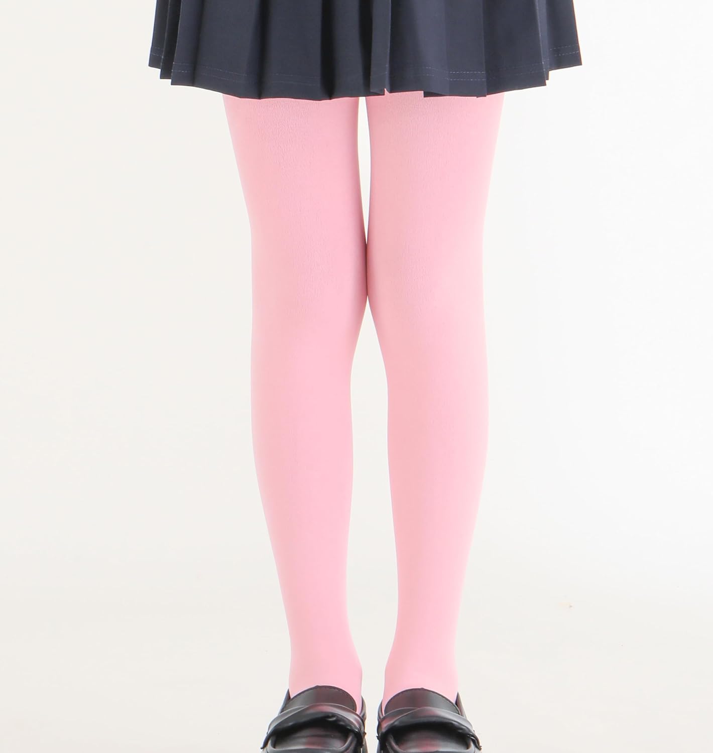 Girls Colorful Fleece Lined Tights Kids Warm Thermal Tights - Image 5