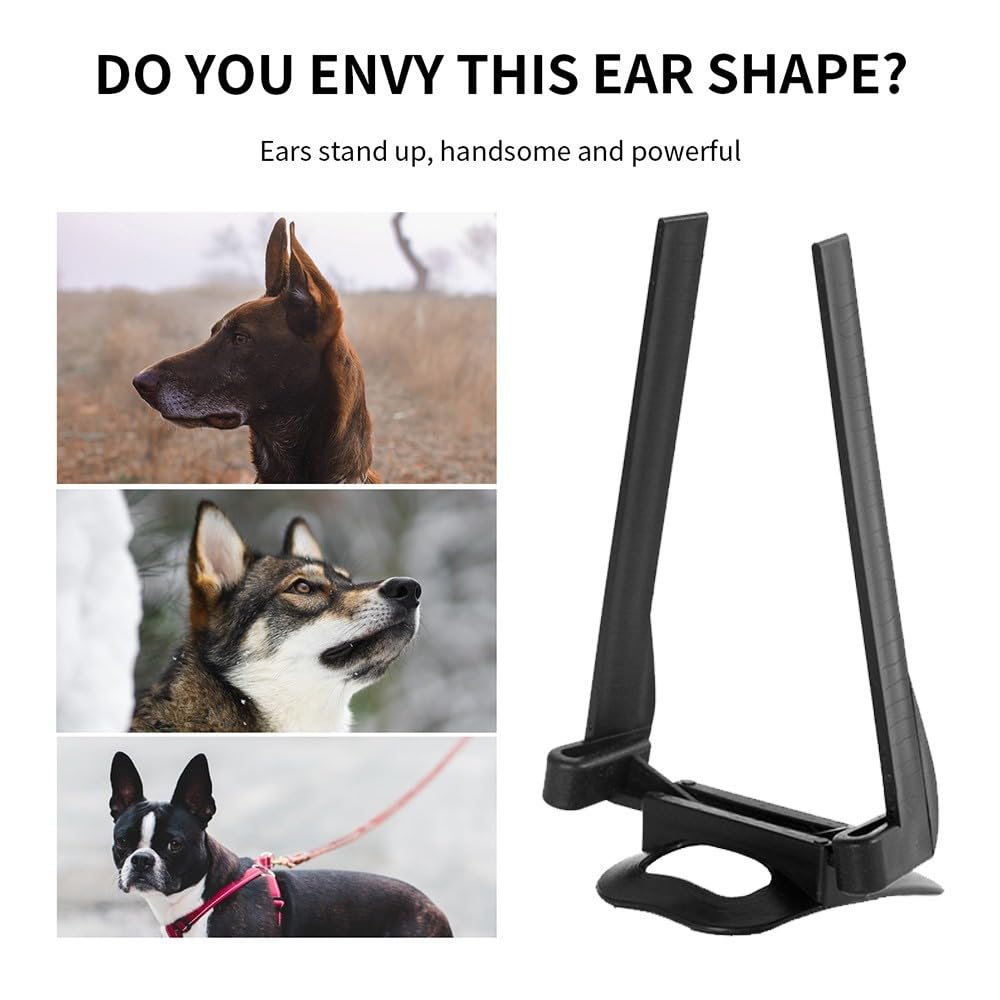 DONGKER Outil de Soin des Oreilles de Chien,Outils D'autocollant d'oreille de Chien de Compagnie pour Doberman Pinscher Chien Samoyède Berger Grand Danois