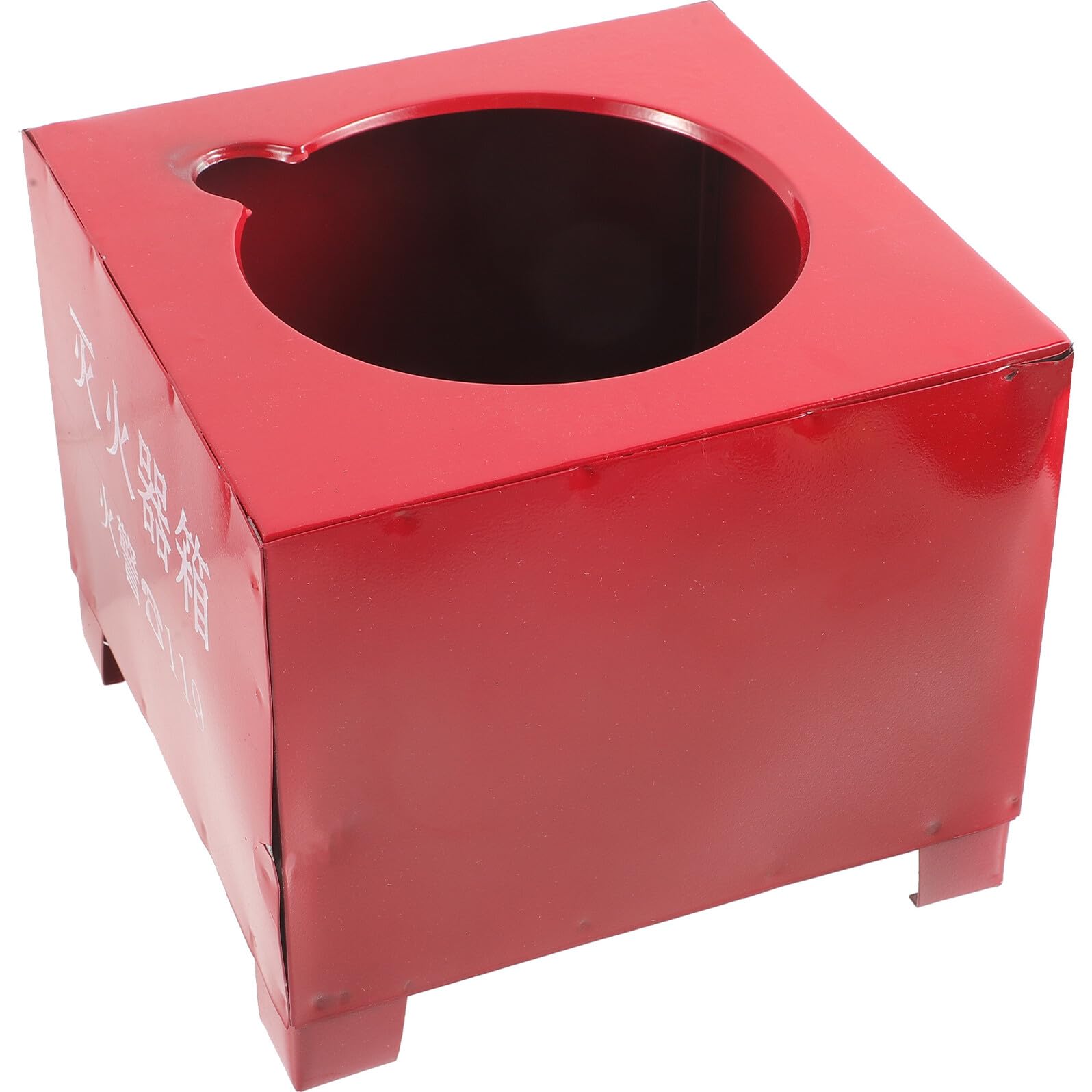 ABOOFAN Soporte Estable de Capacidad Hierro Rojo en de Incendios para Extintor 2-4kg Base y Confiable Doméstico en Hogar y Oficina