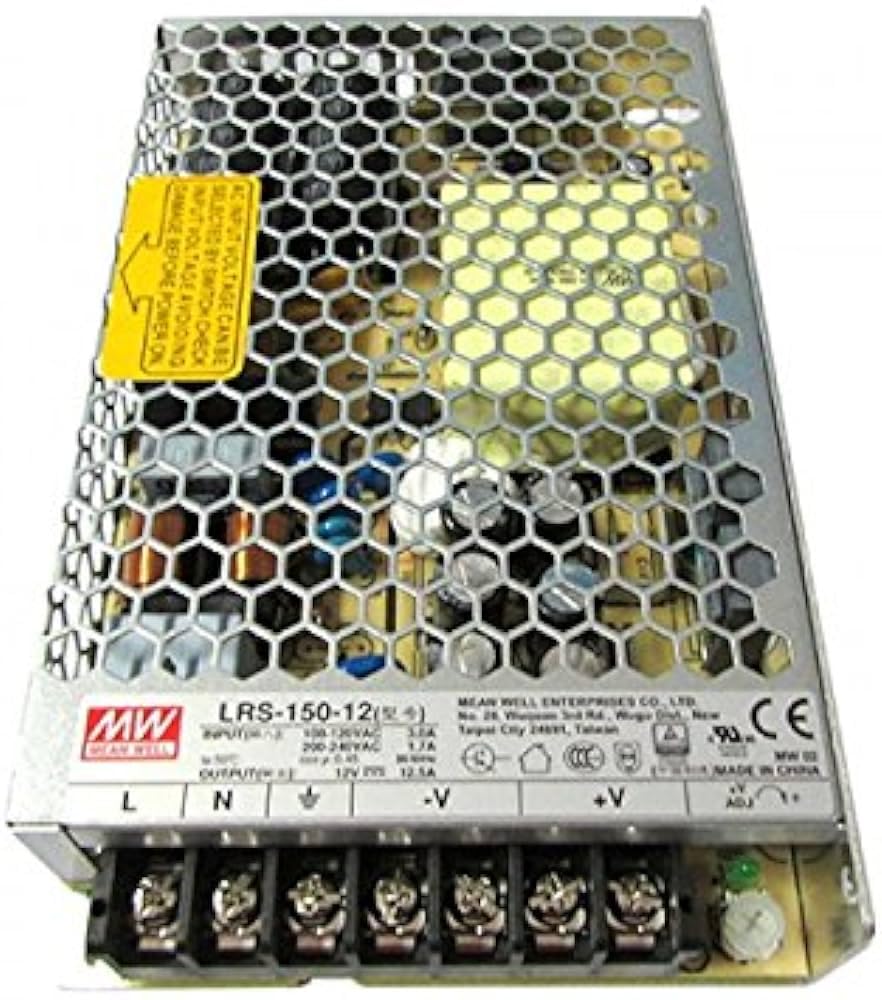 MeanWell LRS-150-12, Zasilacz Max 150W DC 12V IP20 Transformator Mean Well dla Led