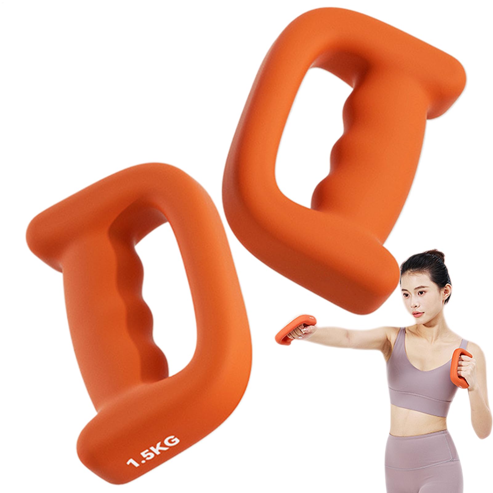 Manubri sagomati a mano, antiscivolo, pesi singoli, i migliori pesi per le donne a casa, manubri, kettlebell e attrezzature di resistenza per l'allenamento di tutto il corpo, allenamento della forza e