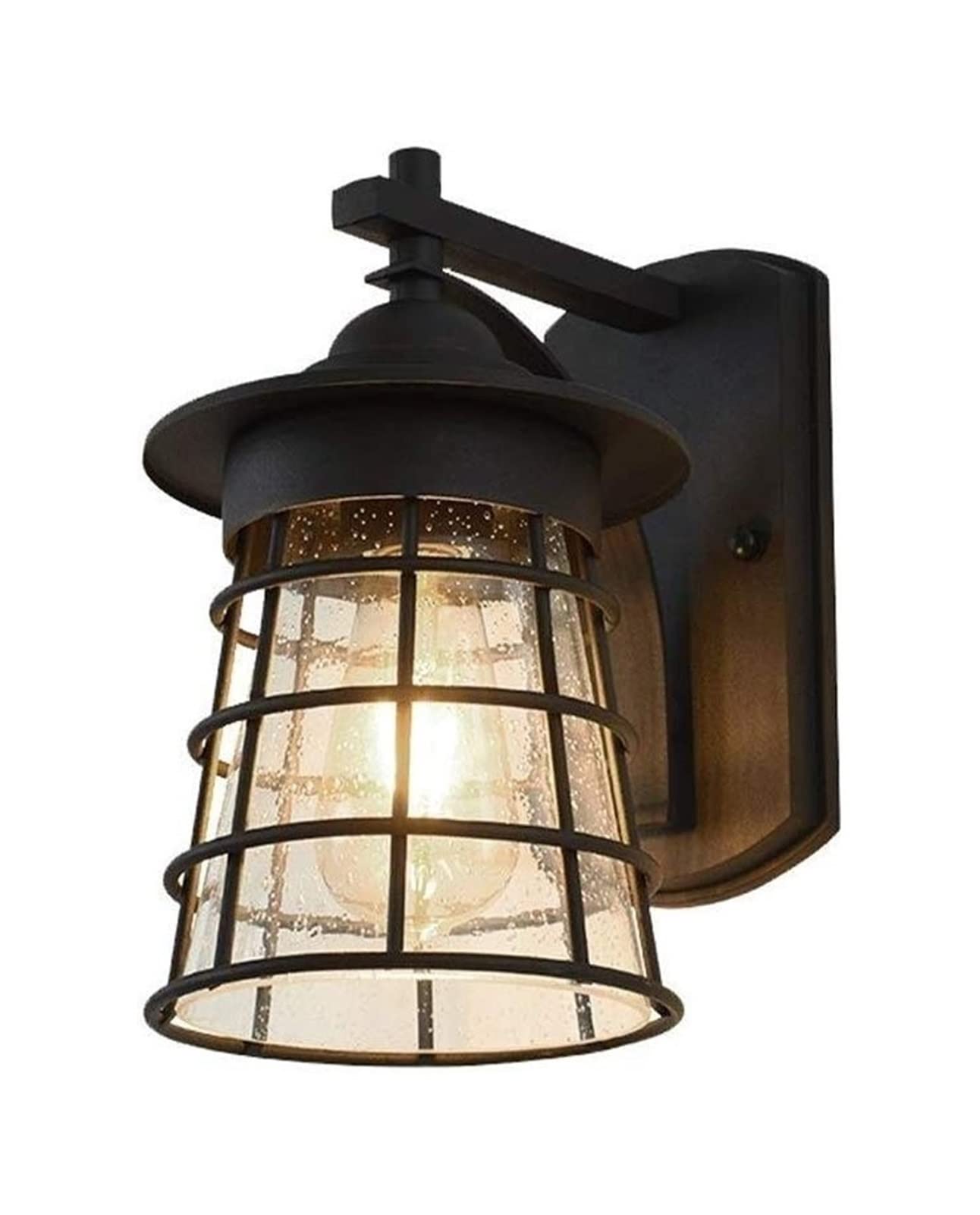 Olskfuh Light Wall Lamp, Tradition Victoria Brass Creativity Decoration Wall Sconce European Classic Simple Outdoor Waterproof Lantern Wall Lamp For Villa Garden Patio Corridor,