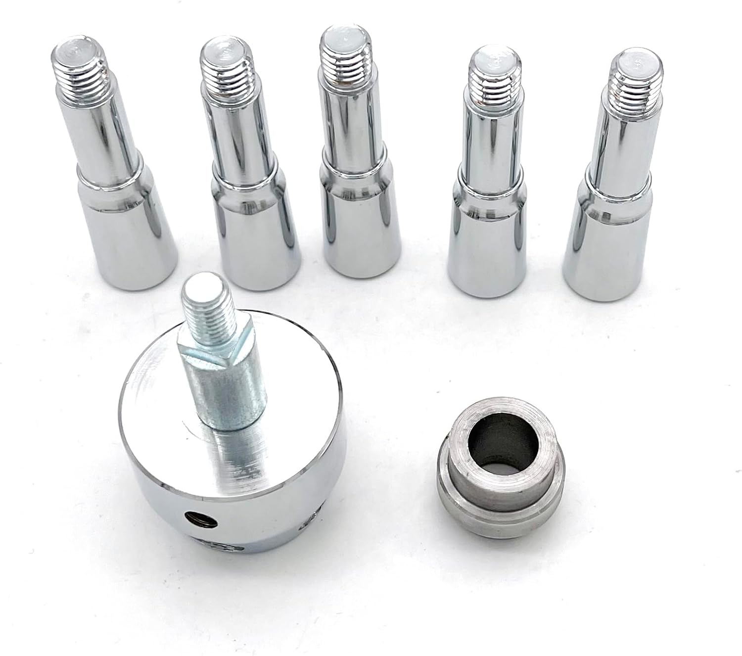 Yosec 5 Spoke Gun Safe Handle Replacement with Bright Chrome Finish