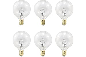 G50 25-Watt Replacement Bulbs for Scentsy Warmers (6-Pack)