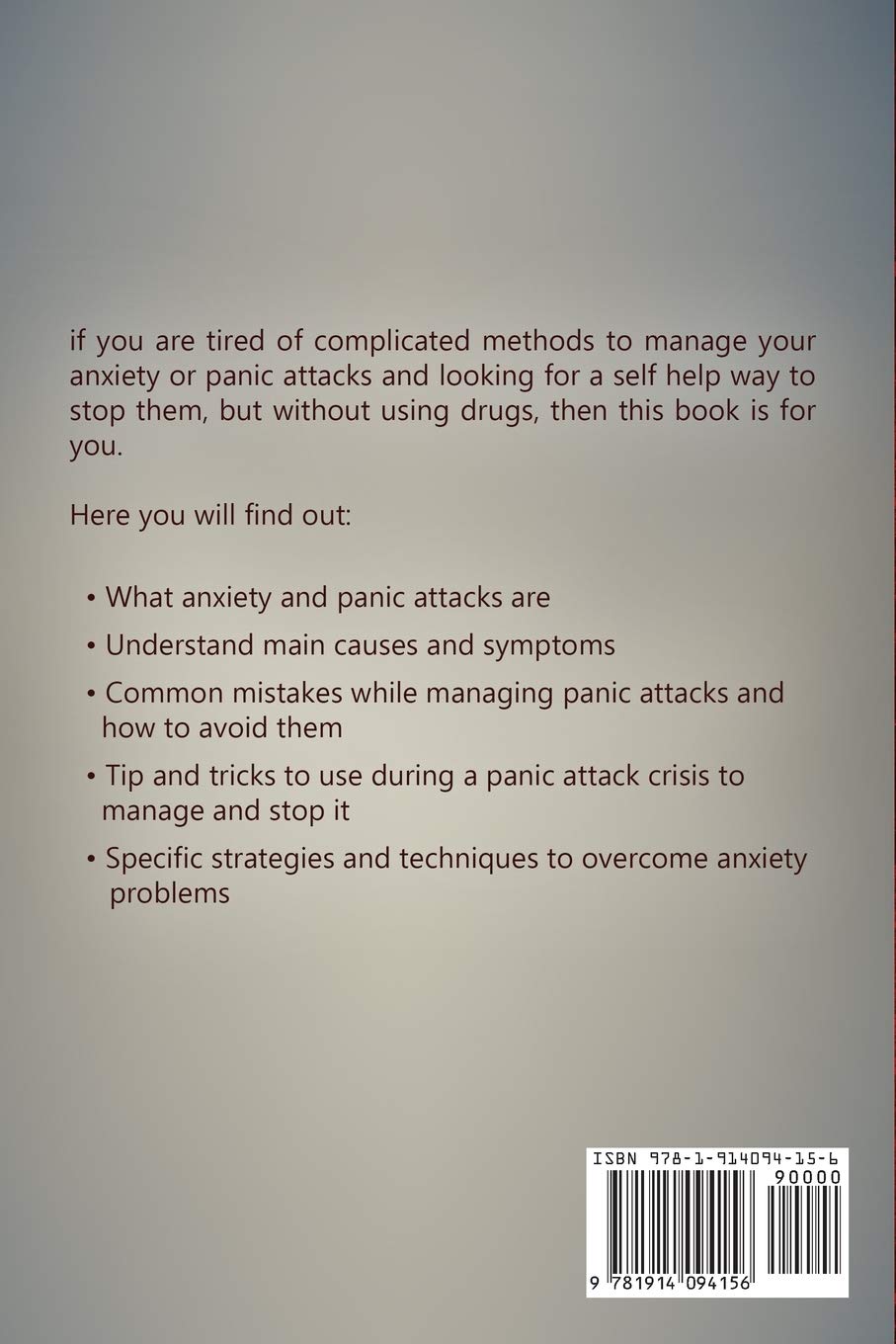 Stop Anxiety and Panic Attacks: The Perfect Self-Help Toolkit to Overcome Anxiety Disorder, end Panic and Find Relief and Peace for your Mind: 6