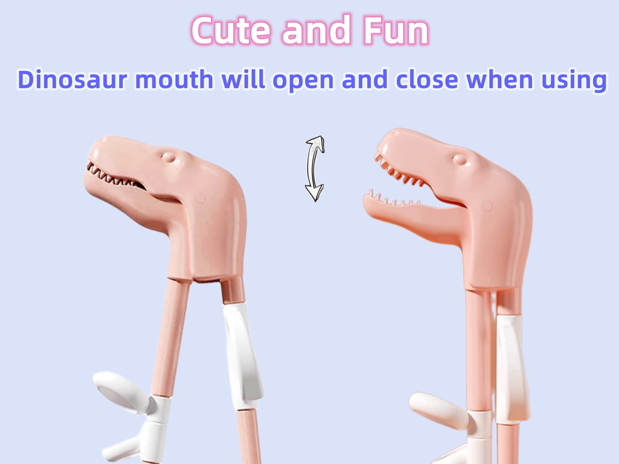 AFzuyanpr Kids Chopsticks Chopsticks for Kids Dinosaur Training Chopsticks with Carton Packaging Gift for Beginners — Amazon image 2