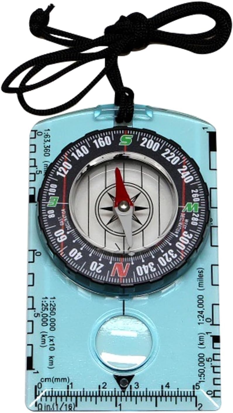 Navigation Compass for Hiking – Portable Compass with Luminous Display & Ruler, Military Outdoor Compass for Camping, Orienteering, Survival & Travel – Reliable Navigation Tool-picture-11