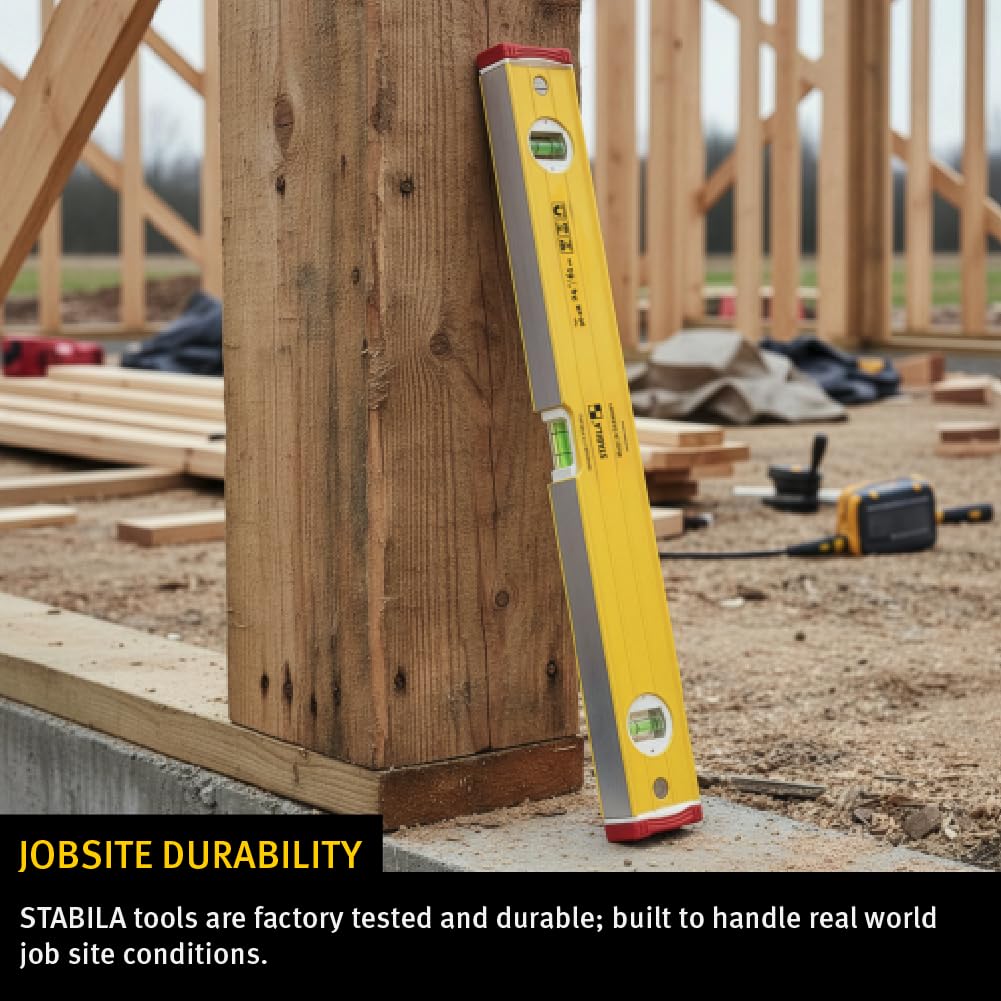 Stabila Level Set - 48" & 16" Precision Levels -8