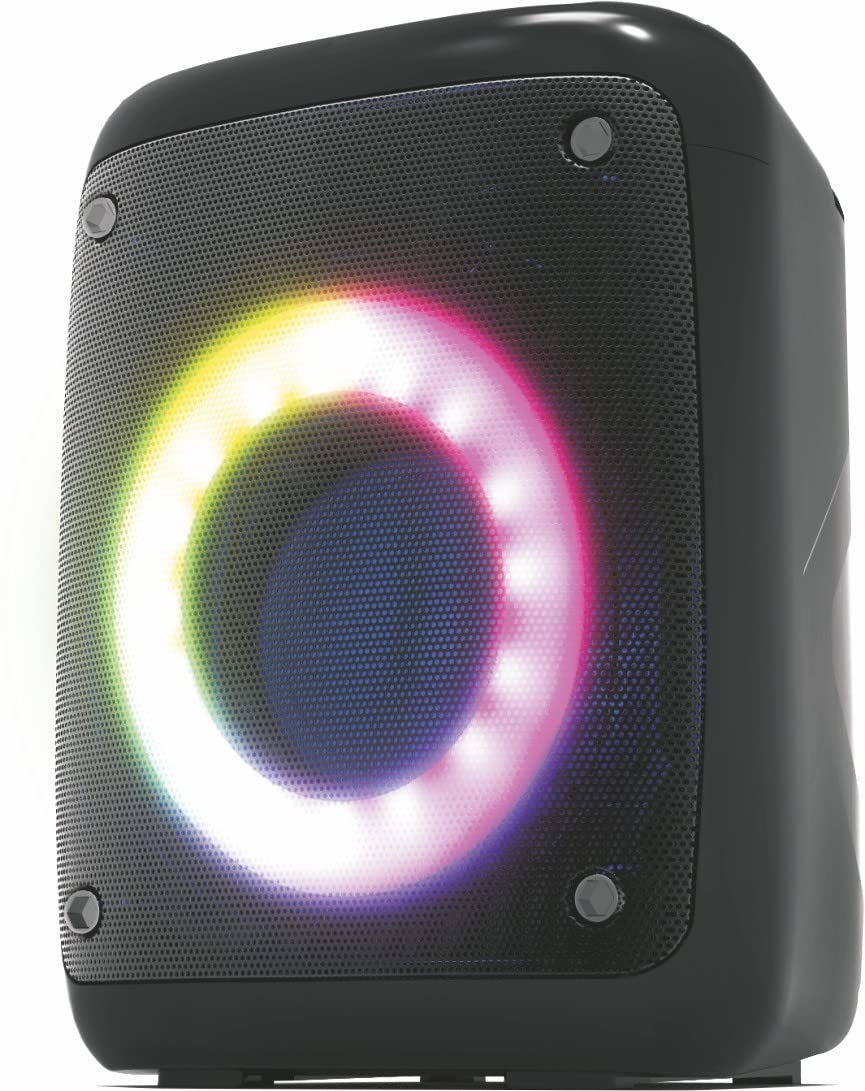 Unix RAAGA | Portable Speaker | Support Microphone | Good Sound Quality | 10 W Bluetooth Speaker (Black)