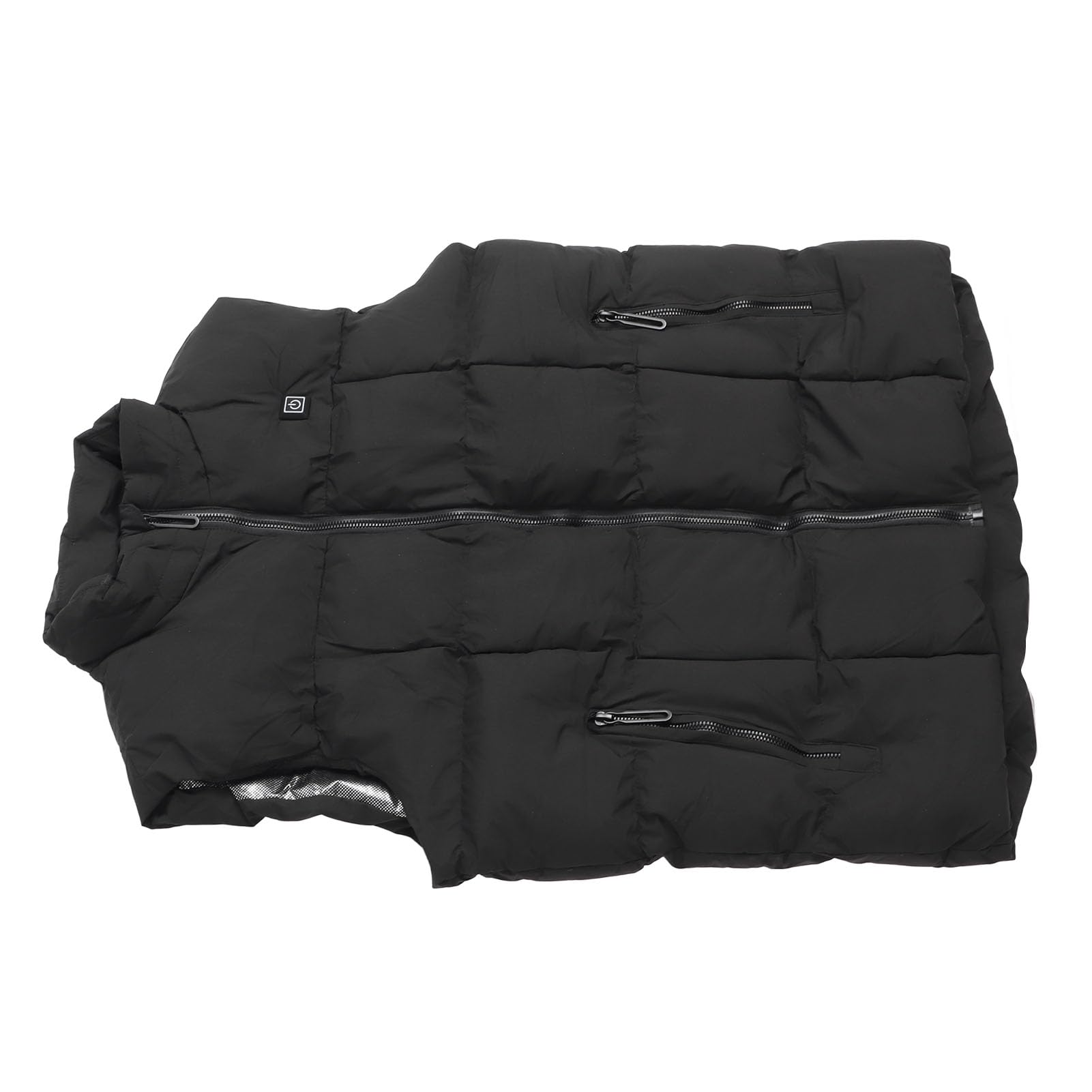Gilet riscaldato per uomo Donna Ricarica USB Riscaldamento Leggero 9 Zone Controllo singolo Inverno Attività all'aperto Poliestere