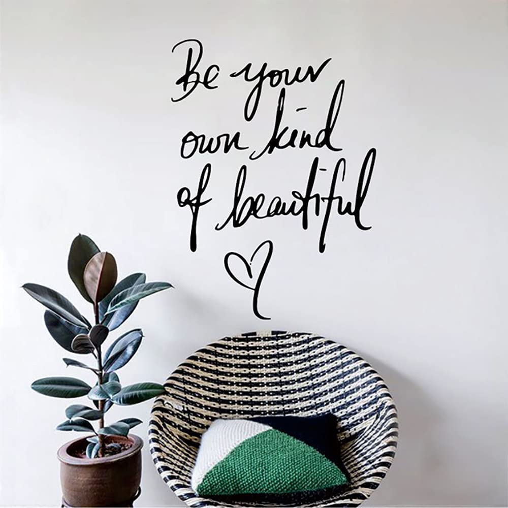 Buy SENGTER Be Your Own Kind of Beautiful Wall Decal Removable English