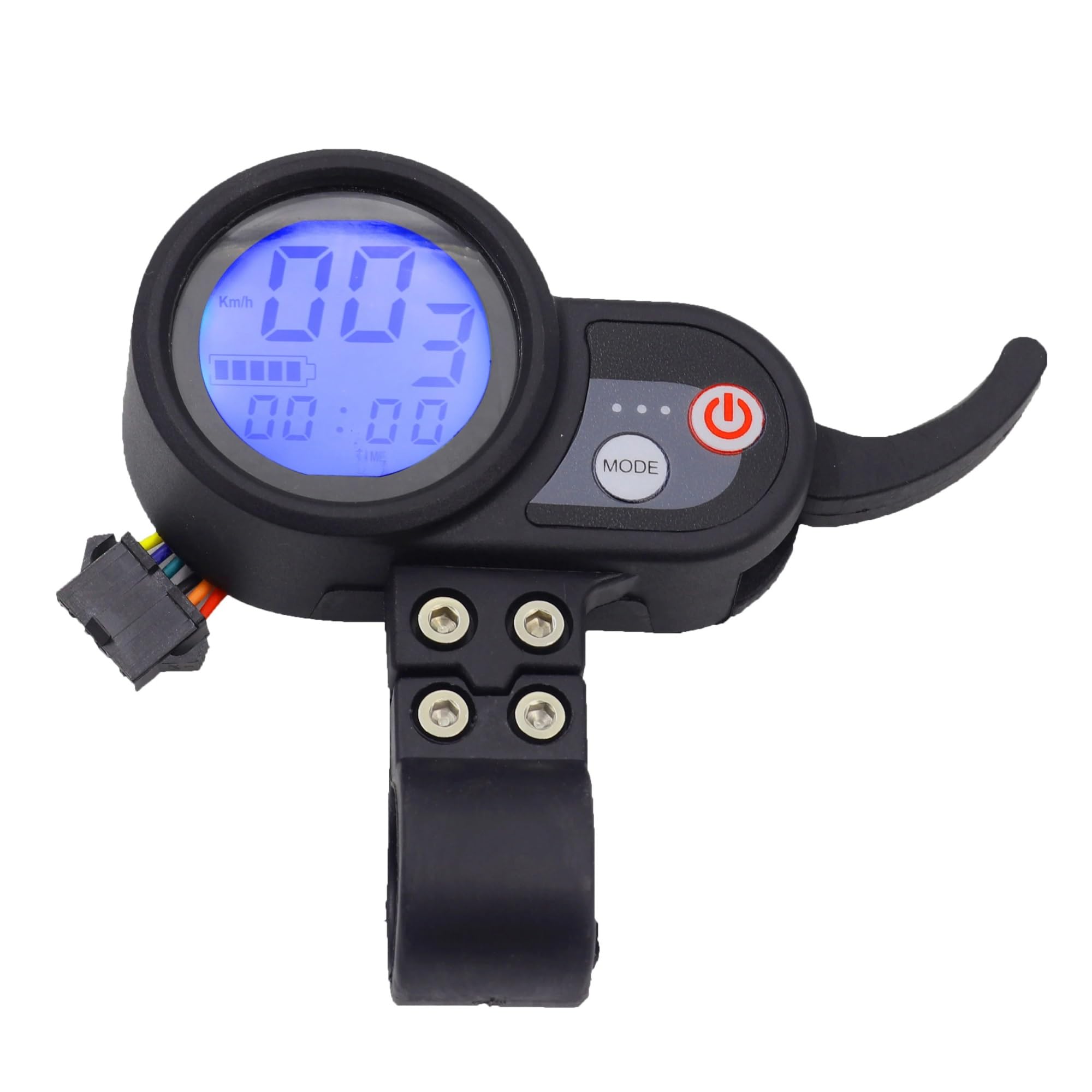 JP – accélérateur Universel 36V 48V 52V 60V, écran LCD, for Speedway RUIMA, for MINI4, for Ja*obike FLJ Dualtron, pièces de Scooter électrique Écran d'affichage pour Trottinette électrique(Blue