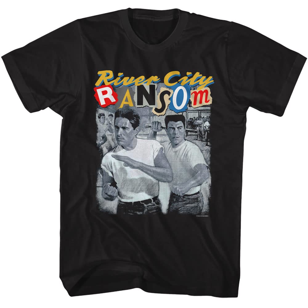 River City Ransom Gaming Vintage Poster Men's Short Sleeve T Shirts Vintage Style Video Game Graphic Tees