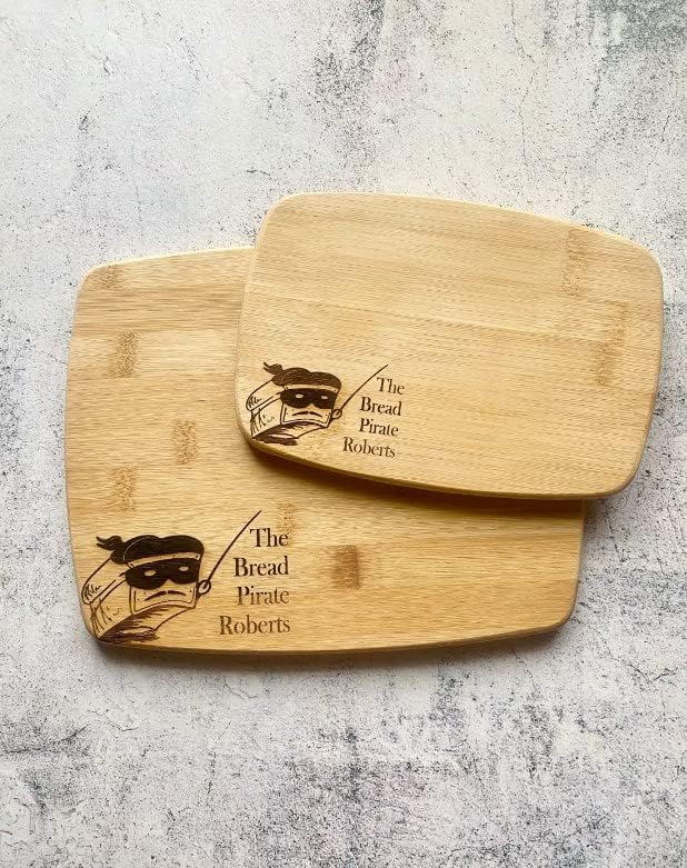 8" x 10" Princess Bride Cutting Board, Bamboo Cutting Board, Dread Pirate Roberts, Punny, Engraved Cutting Board, Funny Cutting Board, Gift Idea