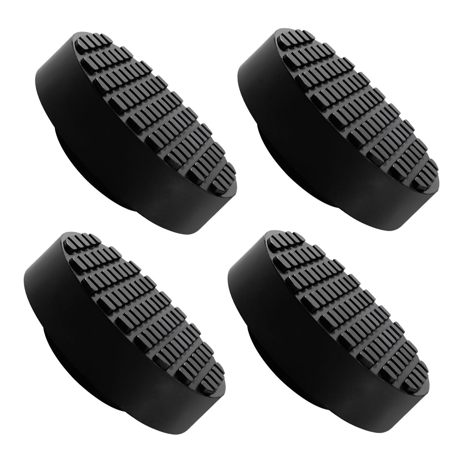 Adattatore Universale In Gomma Per Martinetto Da Pavimento – Tappo Antiscivolo Da 2 Tonnellate (125 X 28 Mm, Fessura 10 Mm) - 4