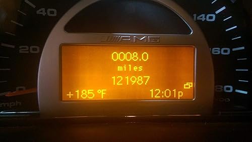 Miniatura 4 de Pantalla LCD de repuesto Tanin Auto Electronix  Mercedes Clase C W203 y Clase G W210  Pantalla de racimo de instrumentos