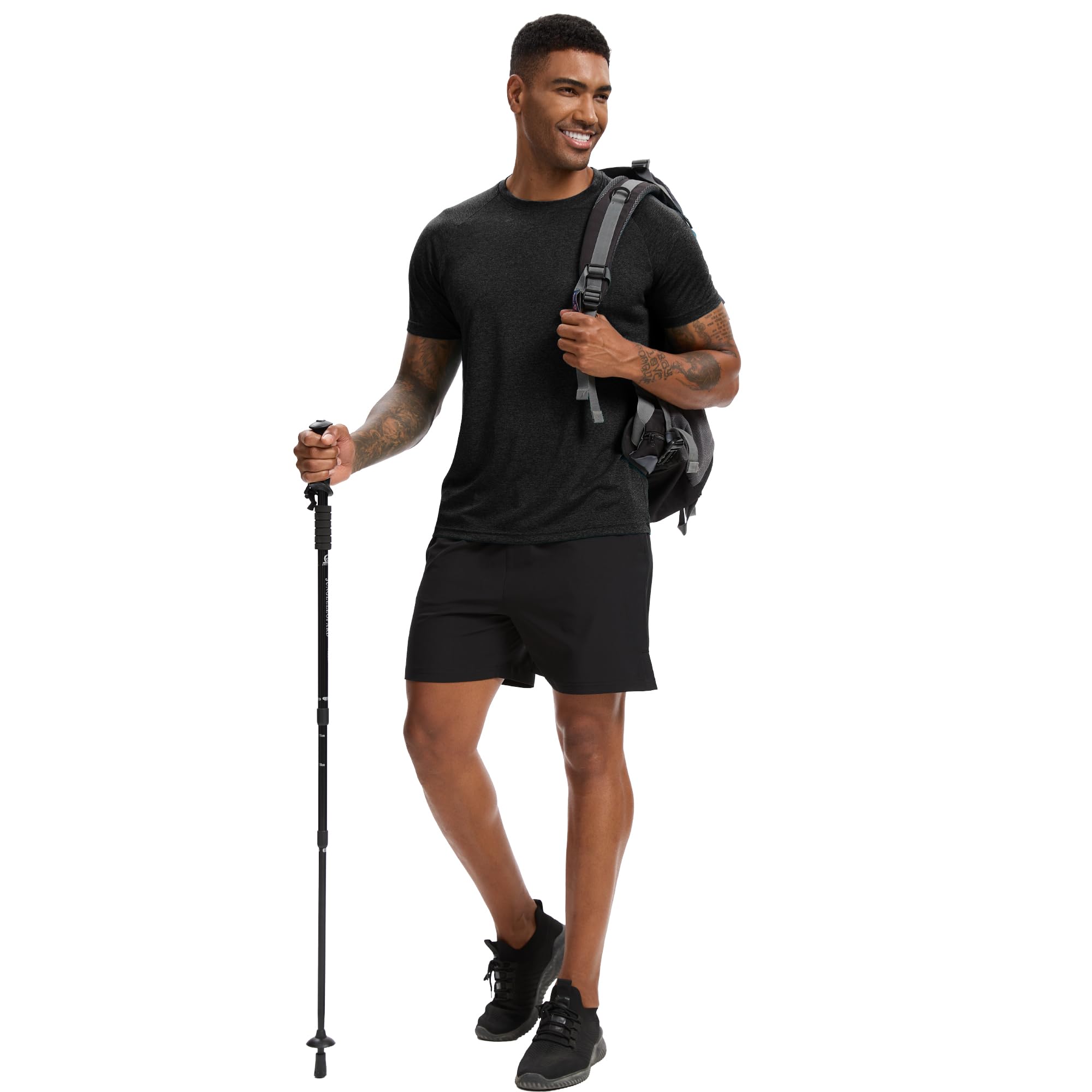 Camisetas de entrenamiento 7/5/3 para hombre, de secado rápido, absorben la humedad, para gimnasio, atletismo, ejercicio, correr, manga corta