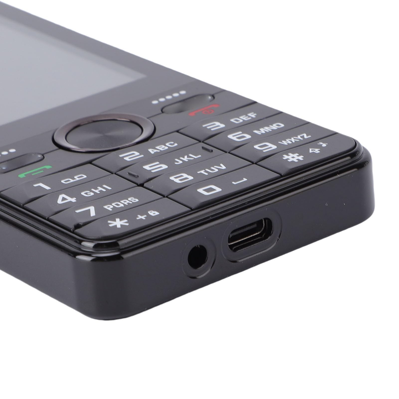 Teléfono 4G Desbloqueado, Compatible con Tarjeta SIM Dual, Pantalla Táctil HD de 3,5 Pulgadas, Teléfono Móvil con Teclas Grandes, WiFi, GPS, para Personas Mayores, Trabajo, (Black)