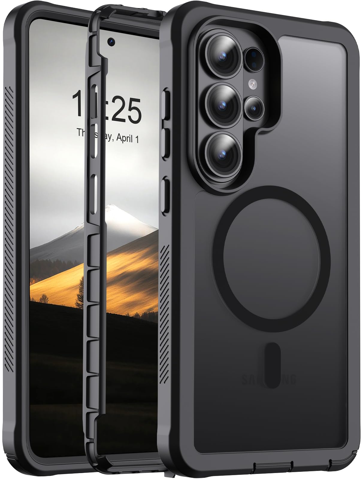 Magnetic for Samsung Galaxy S26 Ultra Case 6.9"-Black