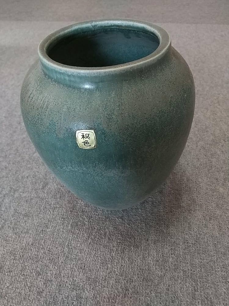 Amazon.co.jp: 常滑秘色焼 花瓶 : ホーム＆キッチン
