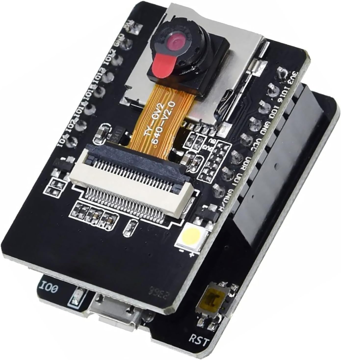 ARCELI voor ESP32 CAM-module, ontwikkelingskaart, voor ESP32-CAM-MB Dual-Core WiFi Bluetooth ontwikkeling board met camera 2640 antennes IPEX micro-USB TF-kaartmodule compatibel met Arduino (1 stuks ARCELI voor ESP32 CAM-module, ontwikkelingskaart, voor ESP32-CAM-MB Dual-Core WiFi Bluetooth ontwikkeling board met camera 2640 antennes IPEX micro-USB TF-kaartmodule compatibel met Arduino (1 stuks