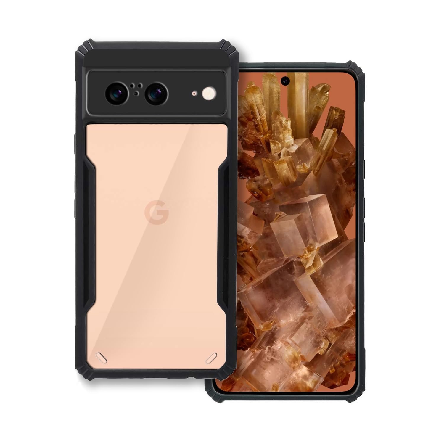 Plus 360 Degree Protection Black Border Back Cover for Google Pixel 8 - Black (B0CKTQPP1F) Amazon Price History, Amazon Price Tracker