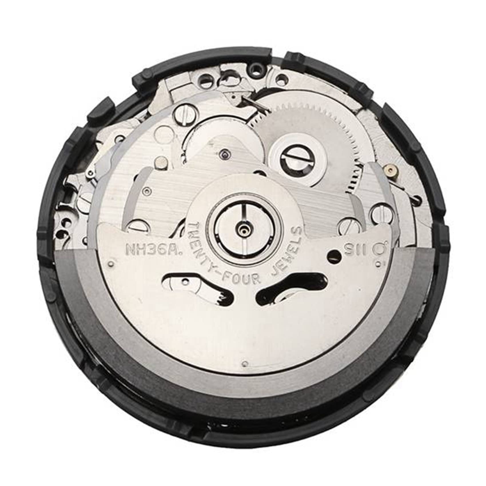 2 x automatyczny mechanizm zegarowy zegarek męski części mechaniczny mechanizm zegarowy NH36 mechanizm zegarowy akcesoria zegarek zamiennik akcesoria