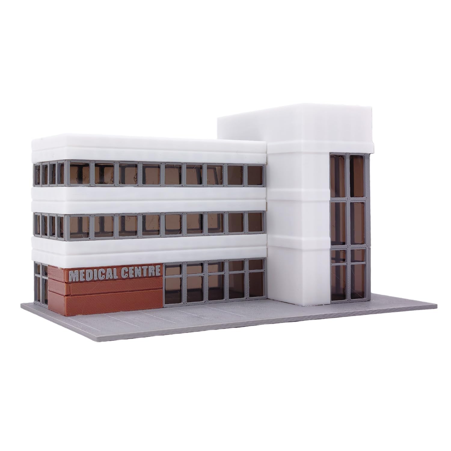 Outland Models Miniatures Modern Medical Centre/Clinic 1:160 N Scale