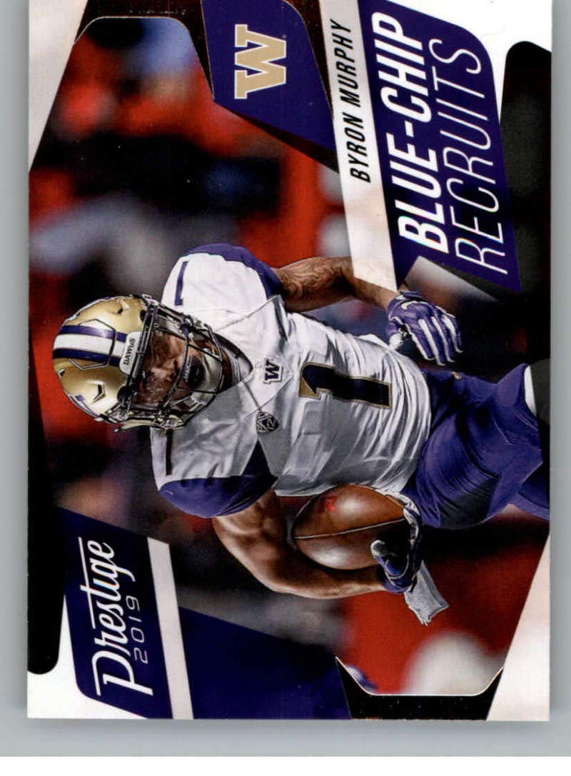 2019 Panini Prestige Blue Chip Recruits #BC-BM Byron Murphy Washington Huskies Football Card