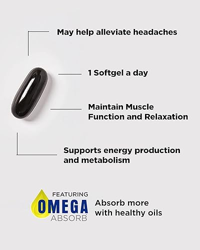 Miniatura 3 de EasyMag Bisglicinato de Magnesio, 60 cápsulas blandas