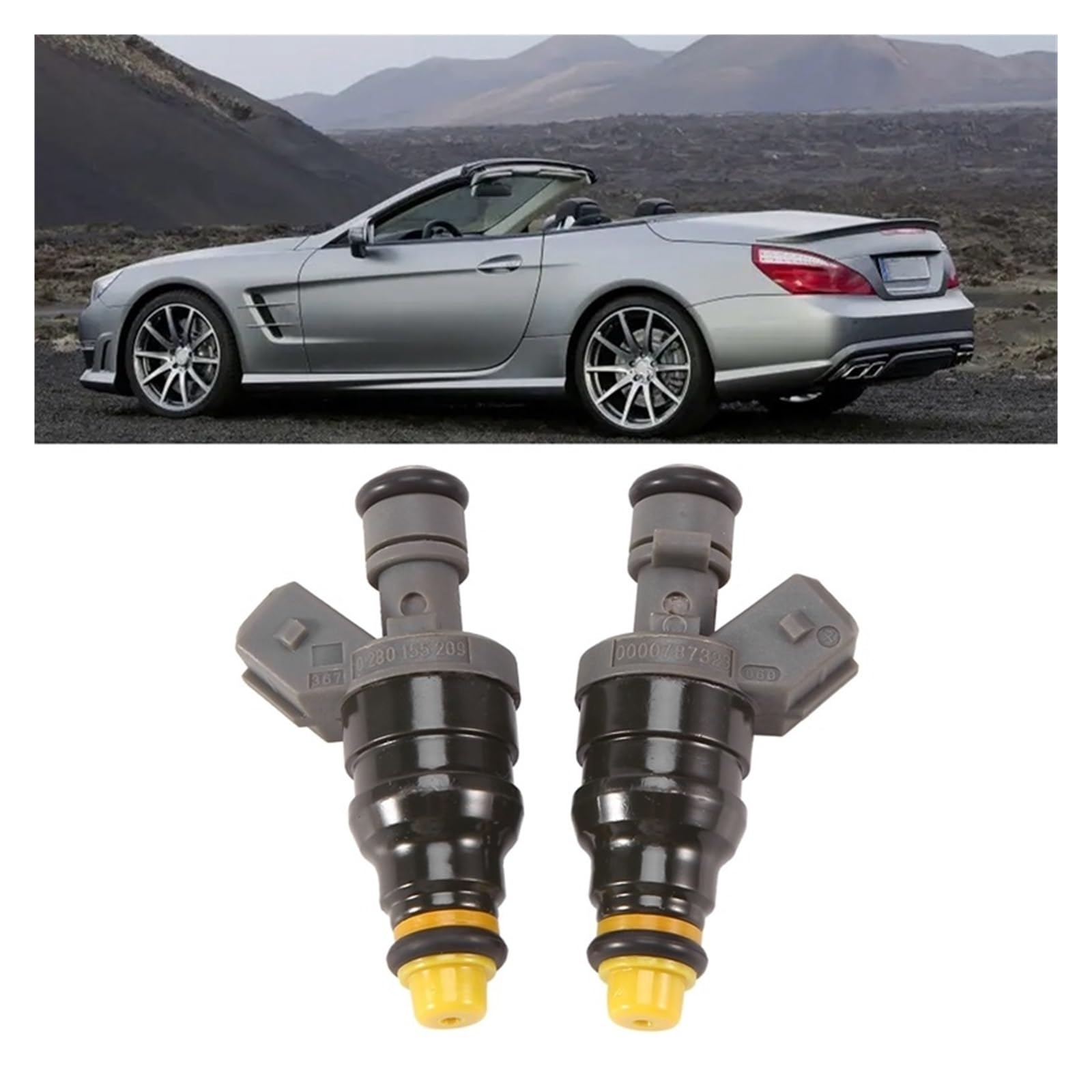 Amazon.com: AKkis 6 Pcs Fuel Injector Nozzle 0280155209 0000787323  