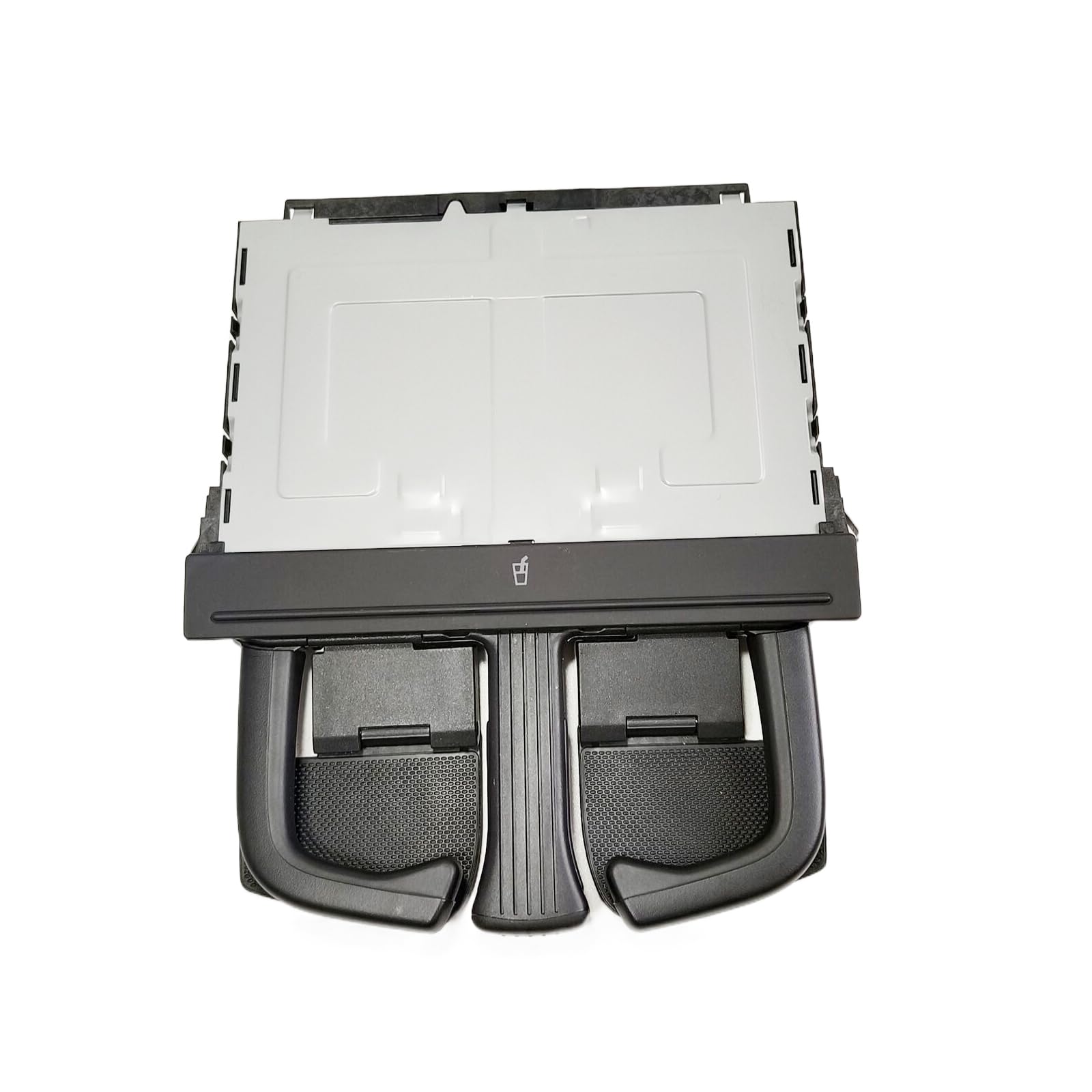 ThpeMakcr Rear Seat Cup Holder Back Seat Armrest Cup Drink Holder Fit for Audi Volkswagen Select Model # 8P0885995B6PS