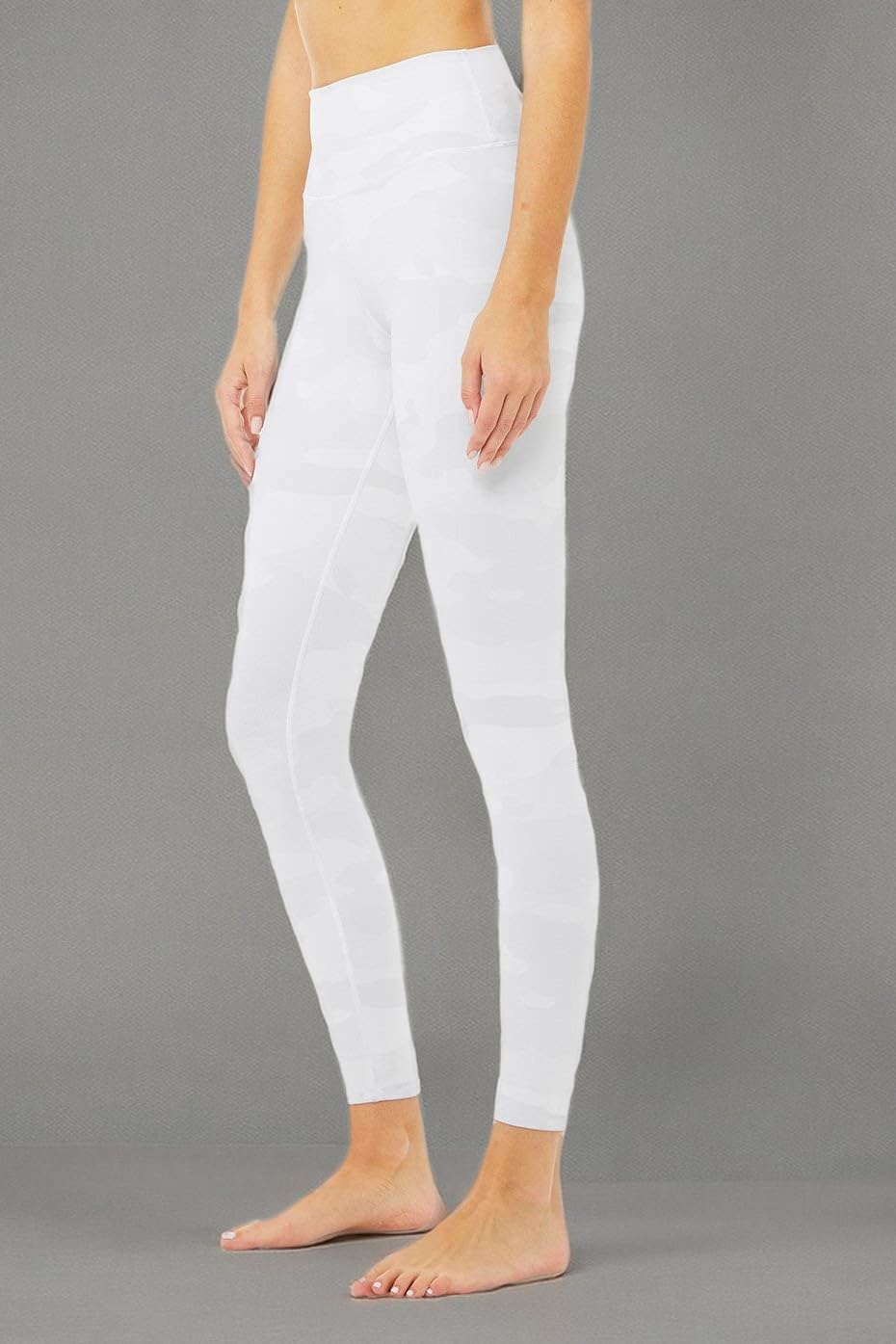 Alo Yoga damskie legginsy z wysokim stanem Vapor, Biały moro, XXS