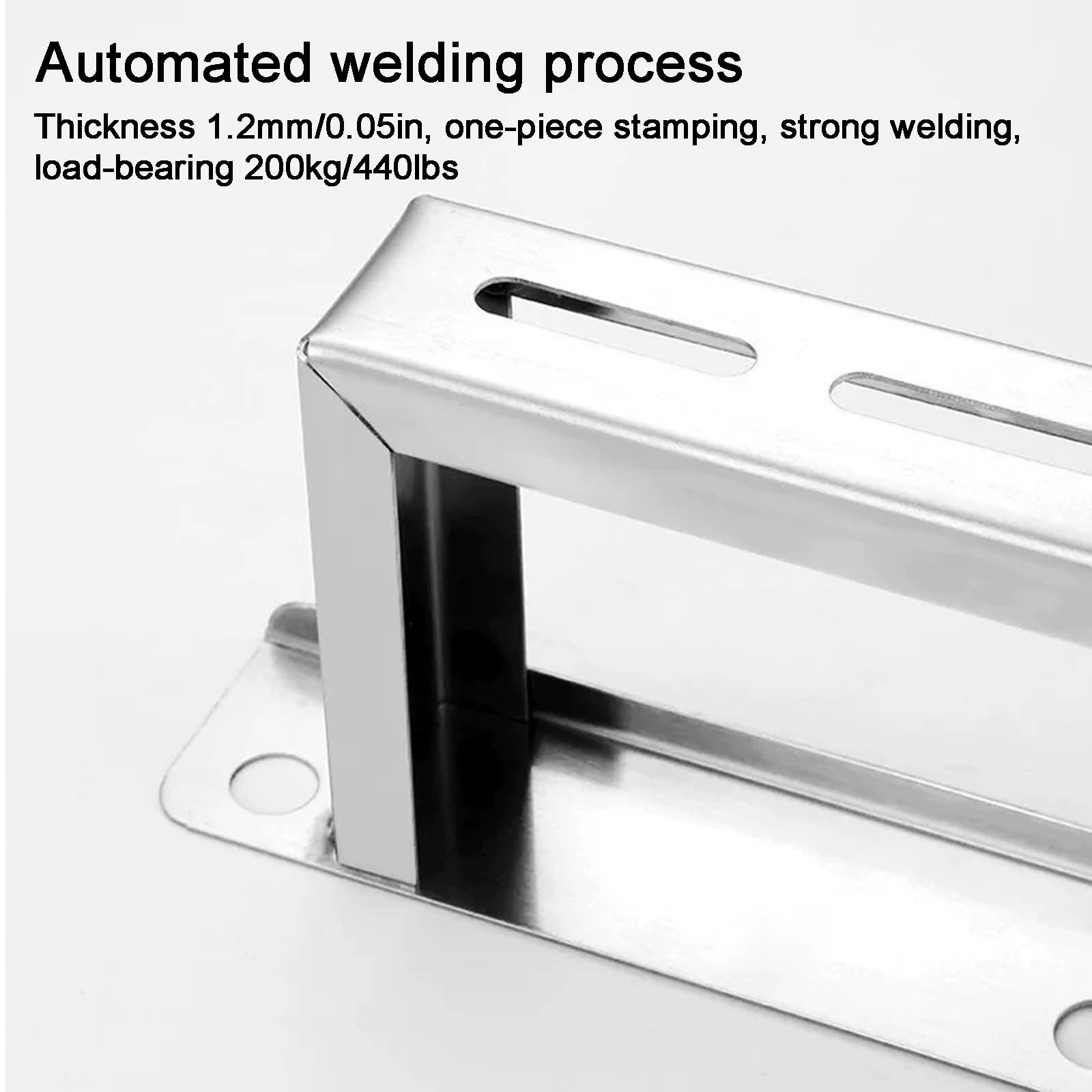 Staffe Condizionatore Esterno, Supporto da Terra per Condizionatori Mini Split, Base In Acciaio Inox per Condizionatori da 1 a 5 Unità, Portata 200 Kg(50cm/20in)