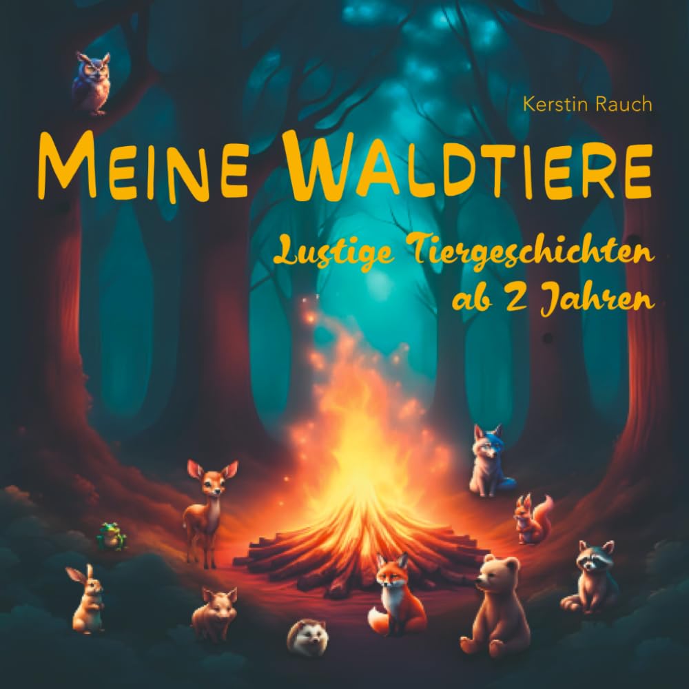 Meine Waldtiere - lustige Tiergeschichten: Kinderbuch ab 2 Jahren, Sprachförderung darf Spaß machen