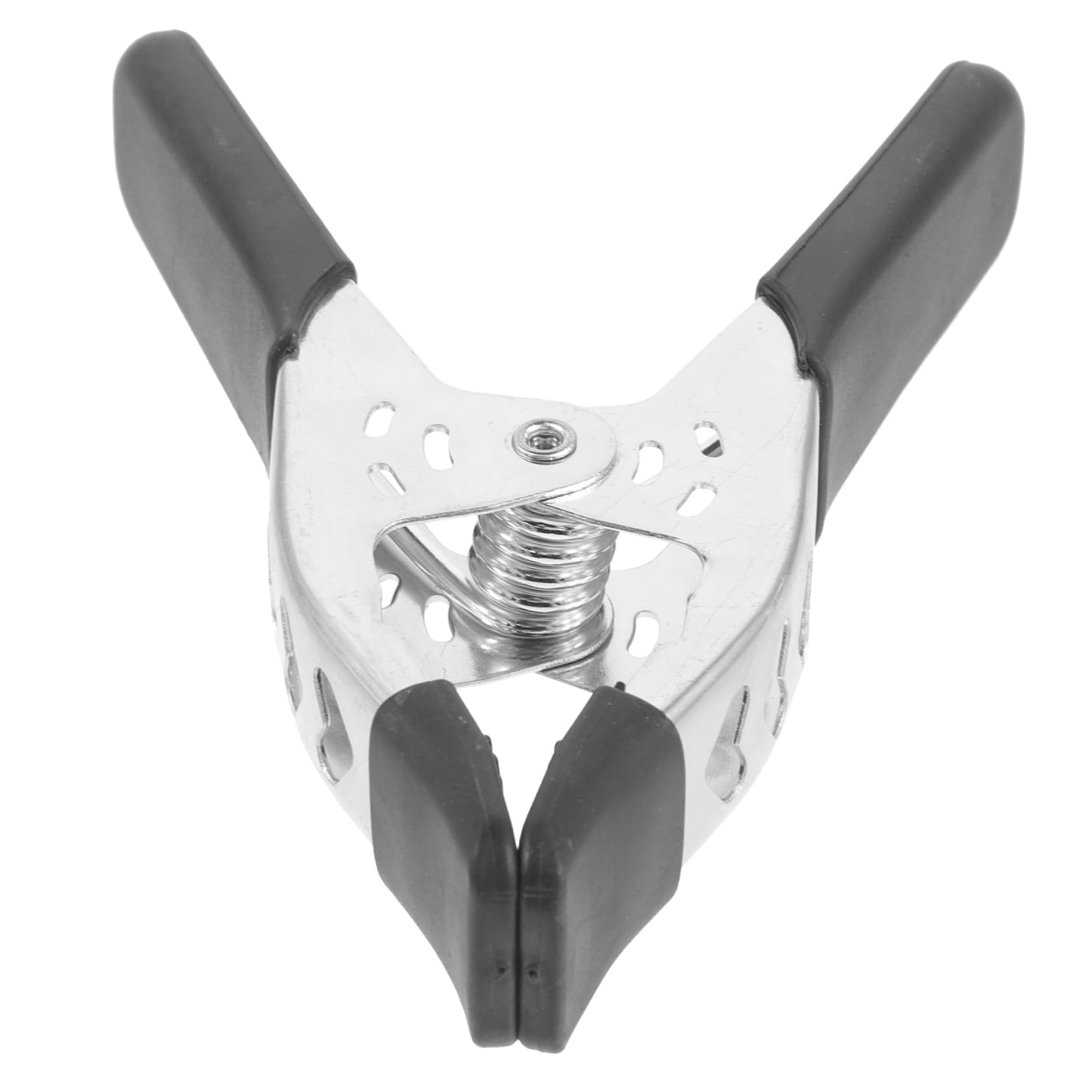 WOONEKY Metal Black Carpentry Fixing Clamp Woodworking Spring Clips Carpentry Fixed Clip Heavy Duty Spring Clamp