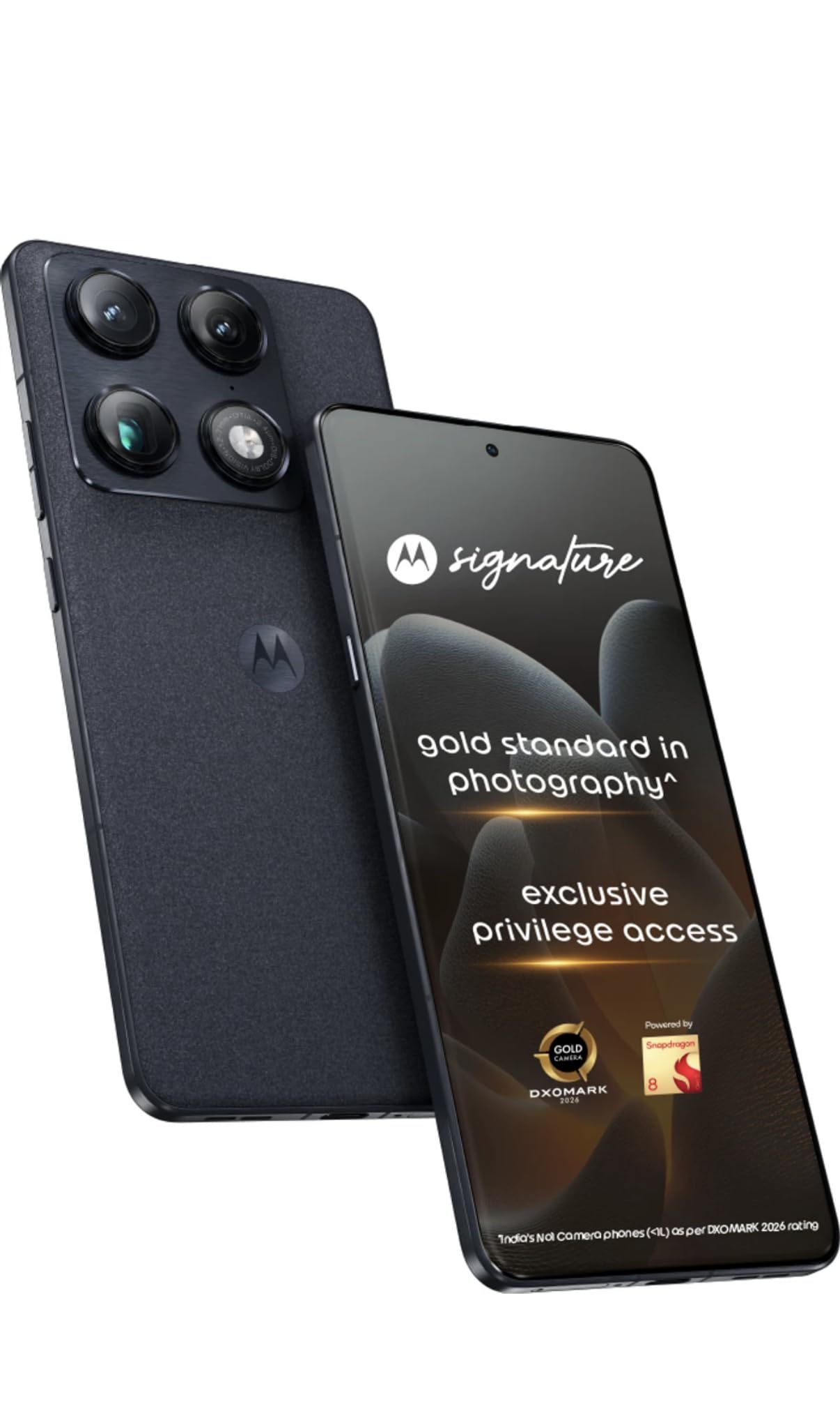 Motorola Signature (Pantone Carbon, 12GB RAM +256GB Storage)