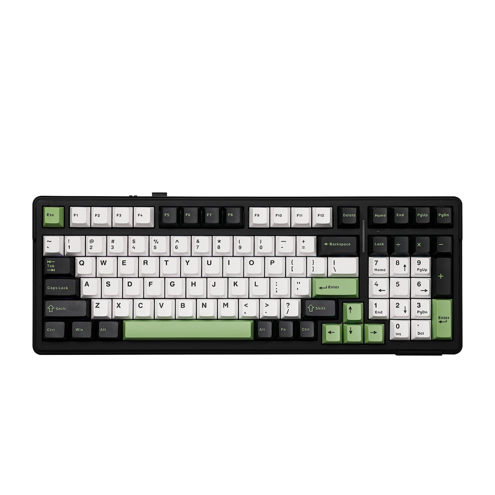 EPOMAKERxAULA F99 Draadloos Mechanisch Toetsenbord,Hot Swappable Pakking Aangepast Gaming Toetsenbord met Vijf Lagen Vulling, Bluetooth/2.4GHz/USB-C, RGB, 8000mAh Batterij (Lichtgrijs, Reaper Switch