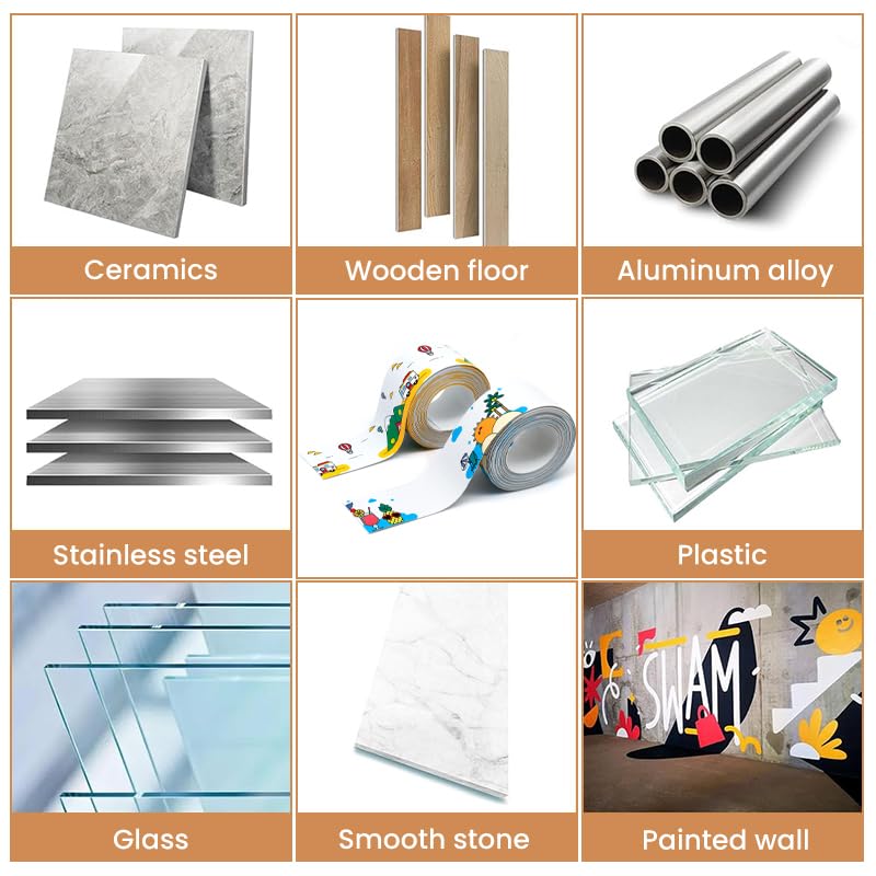 Image of HASTHIP 3 Rolls Caulk Tape, Waterproof Self Adhesive Sink Sealing Strip