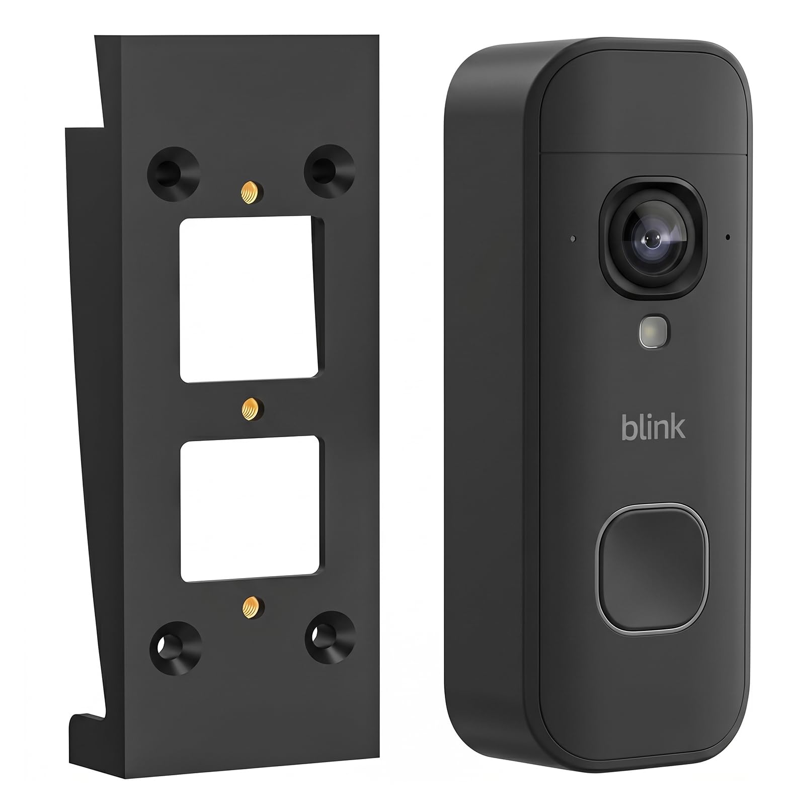 Vinyl Siding Mount for Blink Battery Doorbell 2K+(2026 Release) and Blink Video Doorbell(2023&2025 Release), Designed for 4" Standard Vinyl Siding, Helps Improve Viewing Angle