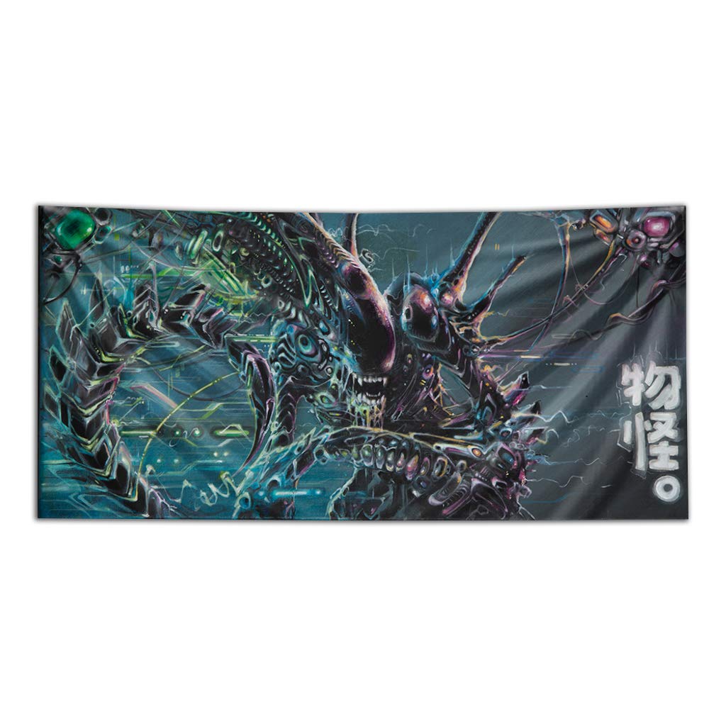 Third Eye TapestriesGabriel Welch Tribute to Giger Monster Within Tapestry (43 by 90 INCHES)