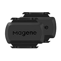 Magene S3+ Sensore di Velocità/Cadenza per Ciclismo, Sensore RPM per Bicicletta Wireless ANT+/Bluetooth 4.0