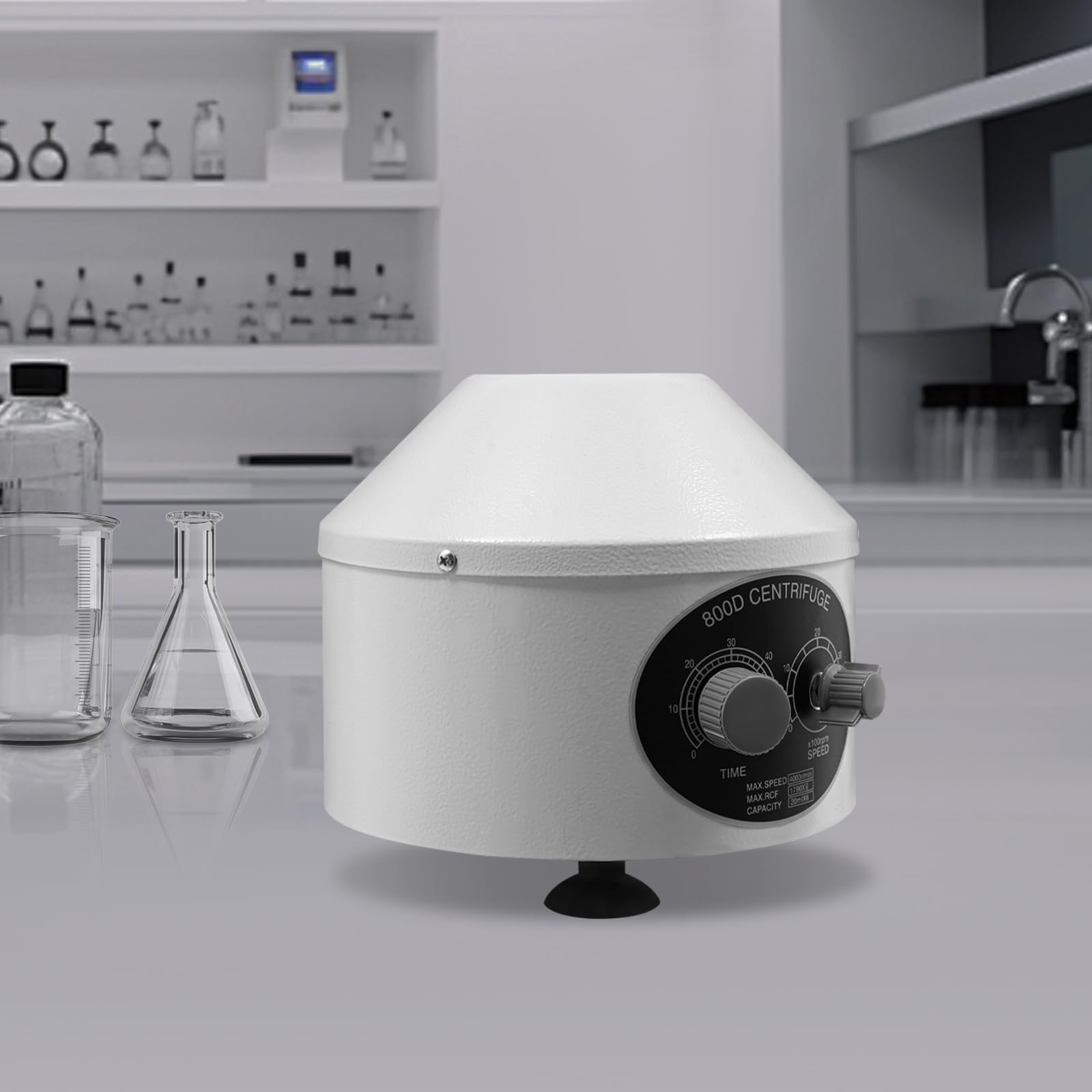 ischzentrifuge Digital Desktop Zentrifuge Milchzentrifuge Labor Zentrifugenmaschine Laborzentrifuge Tischzentrifuge Elektrische Zentrifugenmaschine, Desktop-Labor-Zentrifugenmaschine