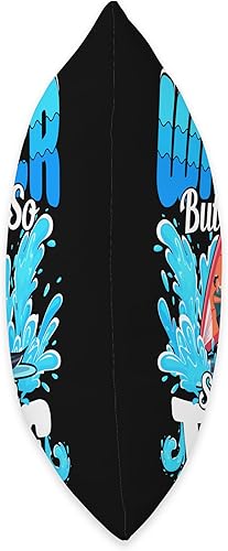 Miniatura 2 de So Much Water But So Little Time-Windsurfing Throw Pillow, 18x18, Multicolor